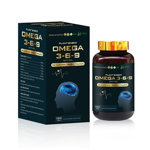 PLANT BASED OMEGA 3-6-9 SOFT GEL HỘP 120 VIÊN